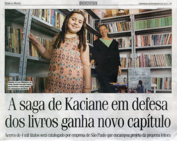 Biblioteca Formando Leitores de Kaciane Marques